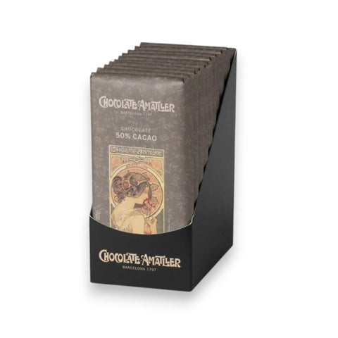 Tablette de chocolat noir amatler - 85g