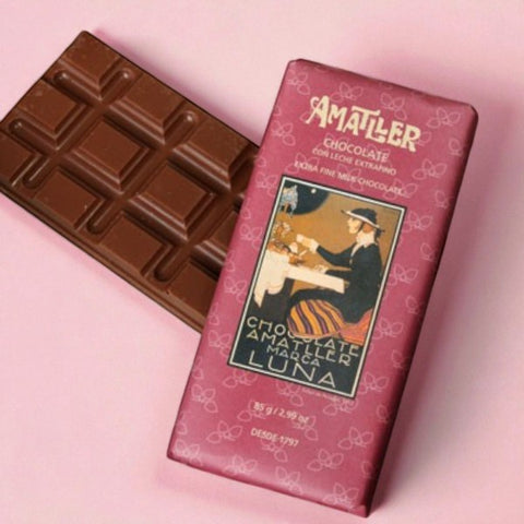 Tablette de chocolat au lait amatler - 70g