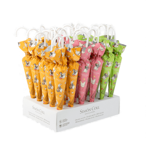 Parapluie en chocolat au lait Pâques 35g