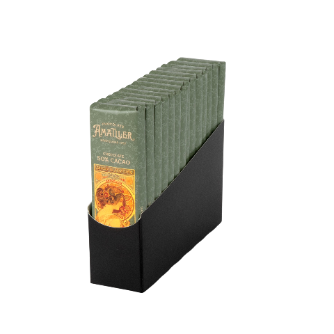 Barre de chocolat noir 50% - format 18g