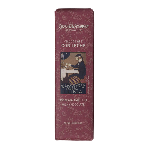 Barre de chocolat au lait - format 18g