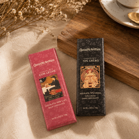 Barre de chocolat noir 70% - format 18g