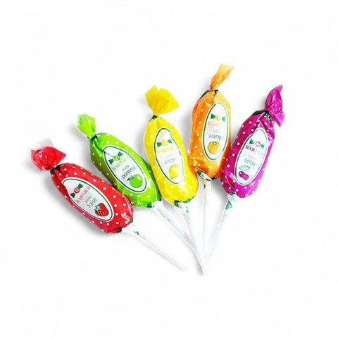 Assortiment sucettes goût fruits - 200 sucettes
