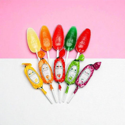 Assortiment sucettes goût fruits - 200 sucettes