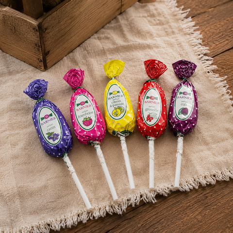 Assortiment sucettes goût tutti frutti - 200 sucettes