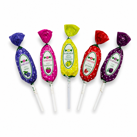 Assortiment sucettes goût tutti frutti - 200 sucettes