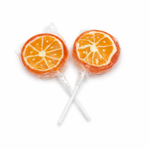 Sucette rock à l'orange - 26g