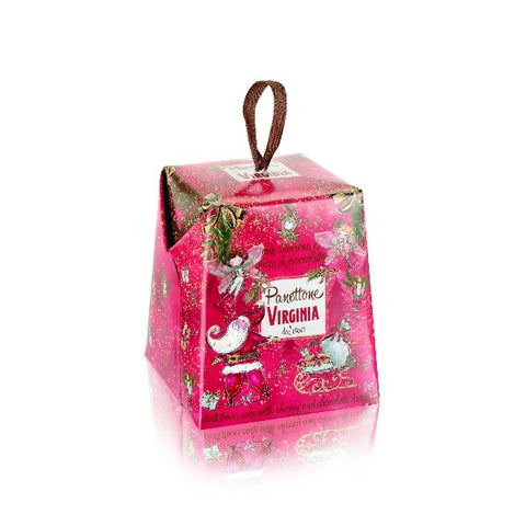 Mini panettone de noël cerise pépites de chocolat - 100g
