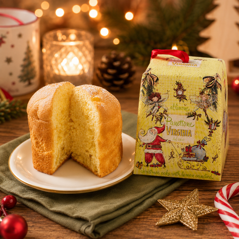 Mini panettone traditionnel de noël citron - 100g