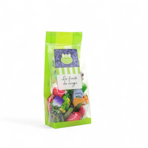 Bonbons fourrés fruits - sachet de 100g