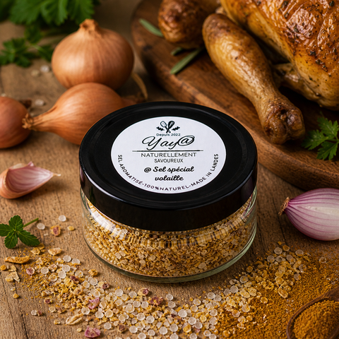 Sel aromatisé spécial volaille - 100g