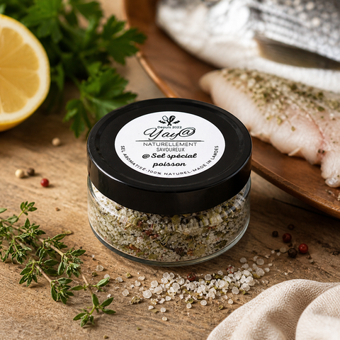 Sel aromatisé spécial poisson - 100g